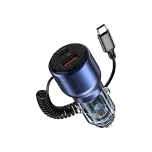 شارژر فندکی 110 وات رسی مدل RCC-N22 به همراه کابل USB-C
