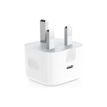 شارژر دیواری اپل 40 وات داینامیک USB-C سه پین UK مدل ZE/A