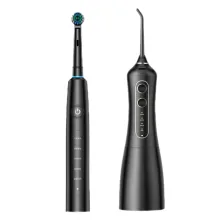 ست مسواک برقی و واترفلاسر سنک مدل Intelligent 2 in 1 S1001