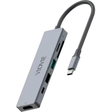 هاب USB-C شش پورت ویدوی مدل HUB03