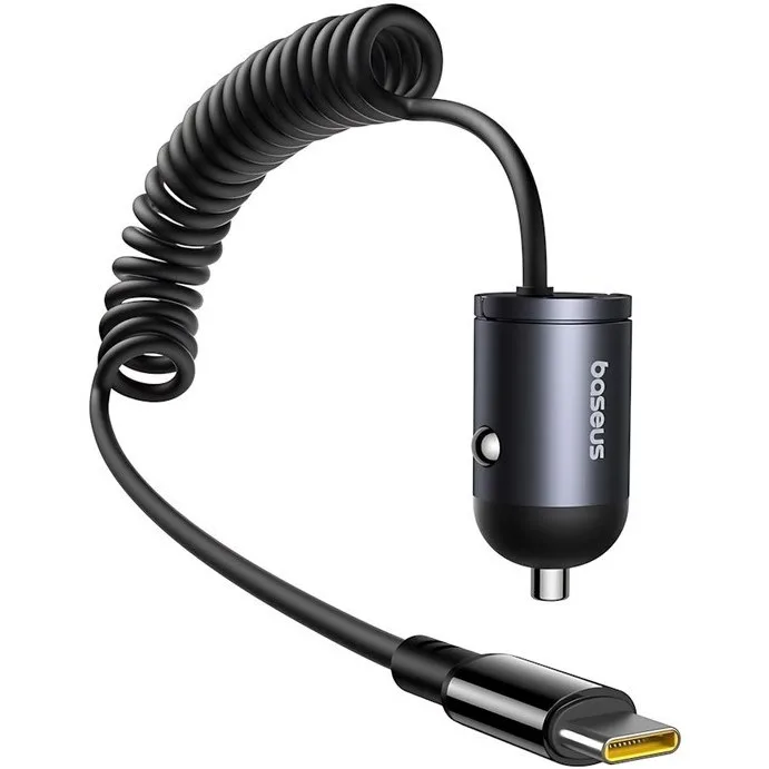 شارژر فندکی 30 وات بیسوس مدل B-TinSTC به همراه کابل USB-C